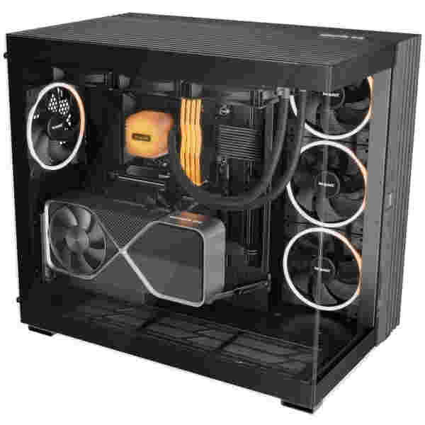 Ohišje Bequiet Light Base 900 FX Big Tower ATX - črna RGB - slika 2