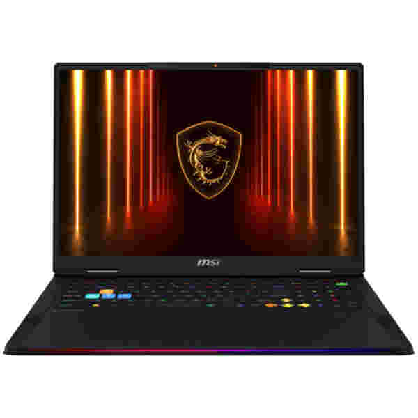 Prenosnik MSI 45,72 cm (18,0") Raider A18 HX 3840x2400 IPS 120Hz R9-9955HX3D/64GB/SSD2TB/BL RGB/RTX5090-24GB/Win11Pro (9S7-182L72-215)