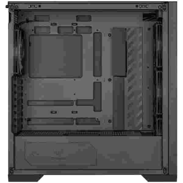 Ohišje Asus TUF Gaming GT302 TG MidiATX - črna RGB - slika 5