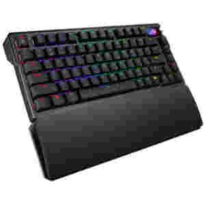 Gaming Tipkovnica brezžična + Bluetooth Asus ROG Azoth Extreme Wireless US | črna RGB (90MP03MA-BKUA01)