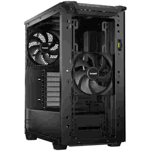 Ohišje be quiet! Pure Base 501 DX MidiATX - črna RGB - slika 3