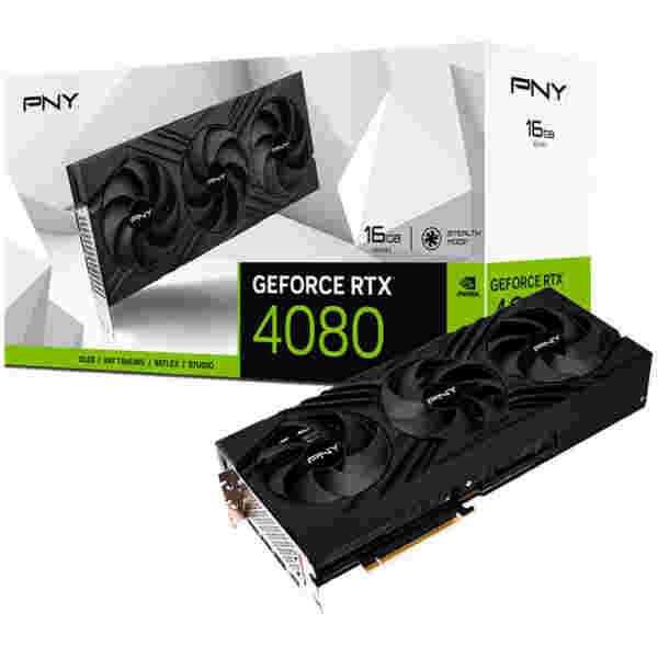 Grafična kartica nVidia RTX4080 PNY Verto Triple Fan - 16GB GDDR6X (VCG408016TFXPB1)
