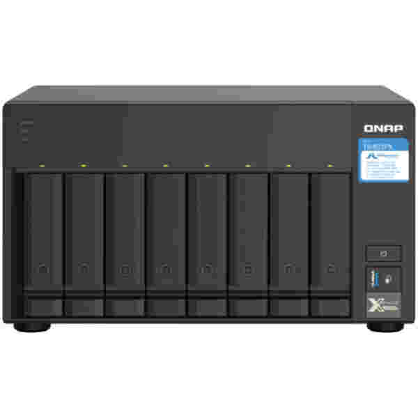 NAS ohišje QNAP TS-832PX-4G za 8 diskov  4GB ram  2x 10Gb SFP+ 2x 2.5Gb mreža