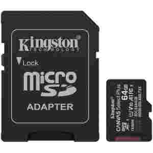 Spominska kartica SDXC-Micro 64GB Kingston Canvas Select Plus Class10 100MB/s/UHS-I +adapter (SDCS3/64GB)