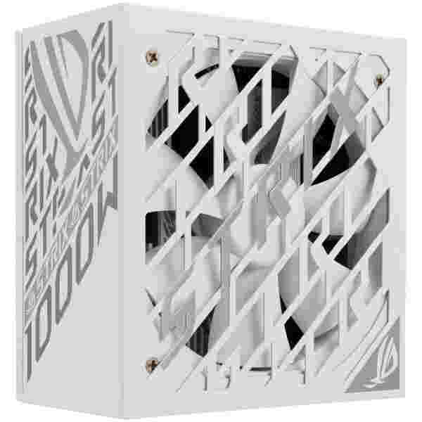 Napajalnik - 1000W Asus ROG STRIX 80Plus Platinum 92% ATX 3.1 (Gen5) Modular 120mm bela (90YE00W4-B0NA00) - slika 4