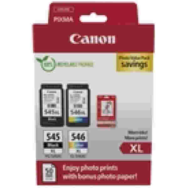 KOMPLET CANON PG-545XL / CL-546XL IN FOTO PAPIR GP-501
