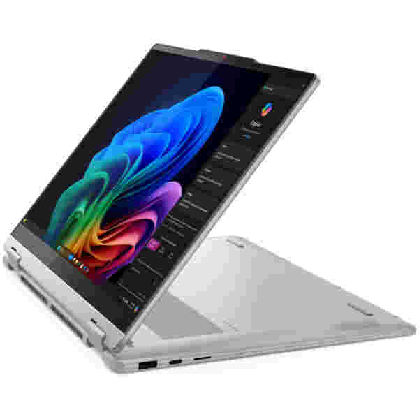 Prenosnik Lenovo 35,5 cm (14,0") Yoga 7 2-in-1 1920x1200 OLED na dotik 400nit Ryzen AI 5 340/16GB/SSD1TB/BL/AI Chip: 50 TOPs/ALU/AMD Radeon 840M/Win11Home (83JR0021SC) - slika 3