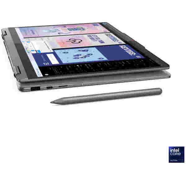 Prenosnik Lenovo 35,5 cm (14,0") Yoga 7 2-in-1 1920x1200 OLED na dotik 400nit Ultra 5-226V/16GB/512GB/BL/AI Chip: 40 TOPs/ALU/Intel Arc 130V/Win11Home (83JQ0026SC) - slika 3