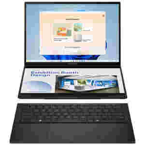 Prenosnik Asus 2x 35,5 cm (14,0") Zenbook Duo 14 OLED 2880x1800 OLED na dotik 500nit 120Hz Ultra 9-285H/32GB/SSD2TB/BL/Intel Arc/Win11Home (90NB14X1-M00B70)
