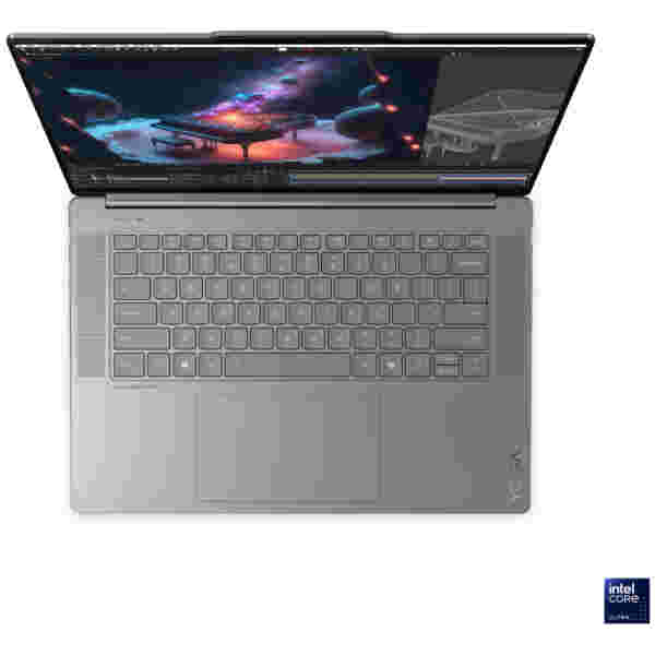 Prenosnik Lenovo 38,86 cm (15,3") Yoga Slim 7 2880x1800 IPS na dotik 500nit 120Hz Ultra 7-258V/32GB/SSD1TB/BL/47 TOPs/ALU/Intel Arc 140V/Win11Home - slika 4