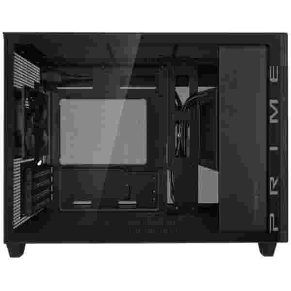 Ohišje Asus Prime AP201 (steklena stranica) miniATX - črna - slika 3