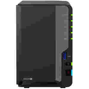 NAS ohišje Synology DS225+ 2x3.5'' SATA HDD/SSD Intel Celeron J4125 4-core (4-thread) 2.0 GHz 2GB DDR4 non-ECC 1xRJ-45 1GbE 1xRJ-45 2.5 GbE 2xUSB 3.2 Gen1