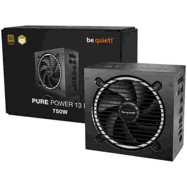 Napajalnik - 750W be quiet! Pure Power 13 M 80Plus Gold 94% ATX 12V V3.1 Modular 120mm (BP026EU) - slika 3