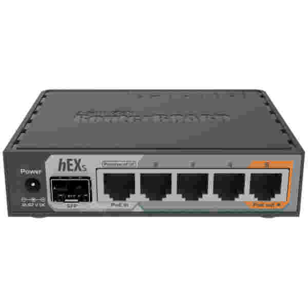 STIKALO 5-PORT + 1x SFP Razni proizvajalci HEX S 10/100/1000 (RB760IGS)
