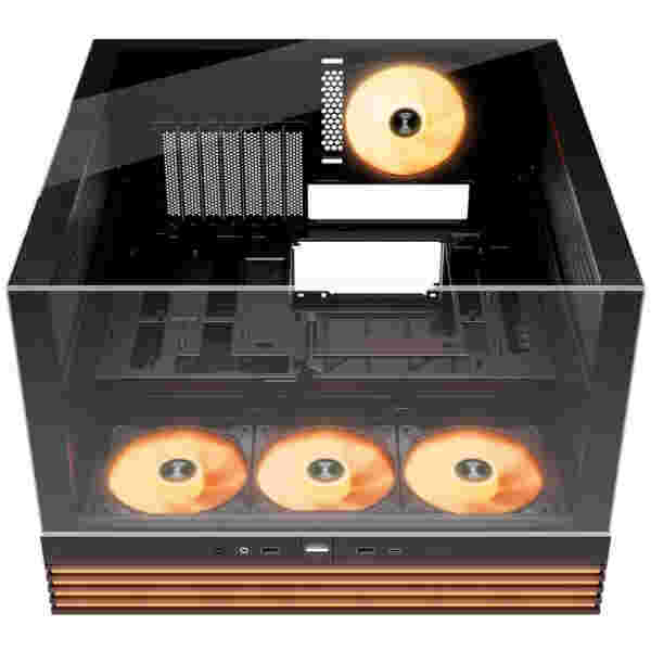 Ohišje Bequiet Light Base 600 LX MidiATX - črna RGB - slika 4
