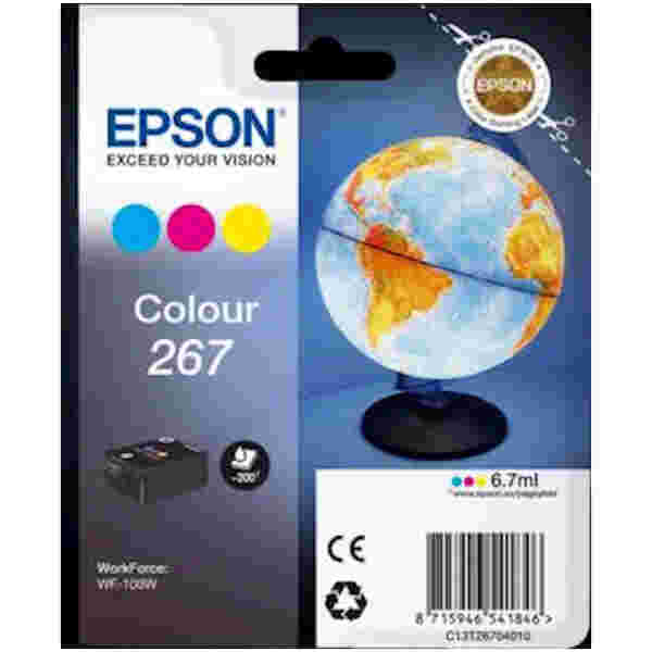 Kartuša EPSON 267 CMY za tiskalnik WF-100W za 200 strani 6