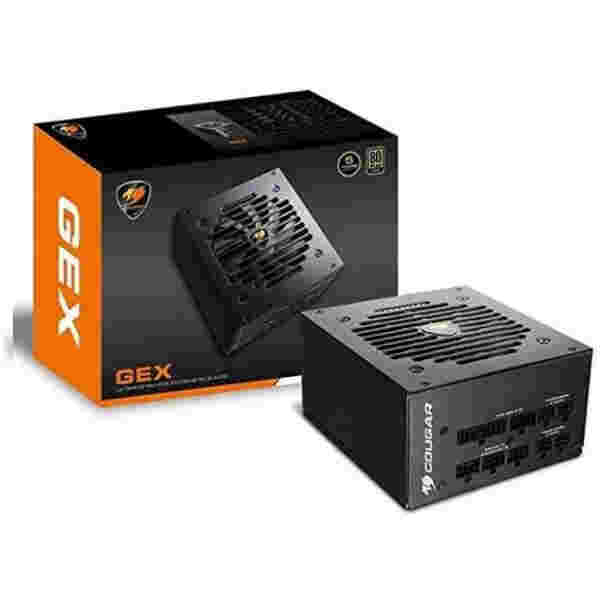 Napajalnik - 1050W Cougar GEX 1050 80Plus Gold 91% ATX 12V Modular 140mm črna (31GE105003P01)