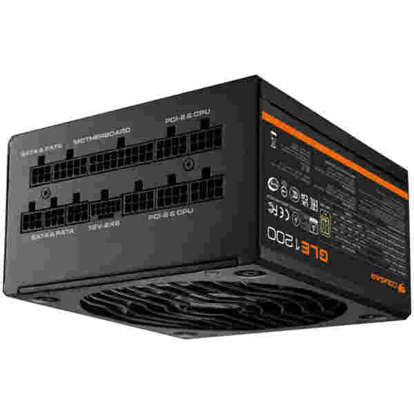 Napajalnik - 1200W Cougar GLE 80Plus Gold 91% ATX 3.1 (Gen5) Modular 120mm črna (CGR GMX-1200) - slika 3