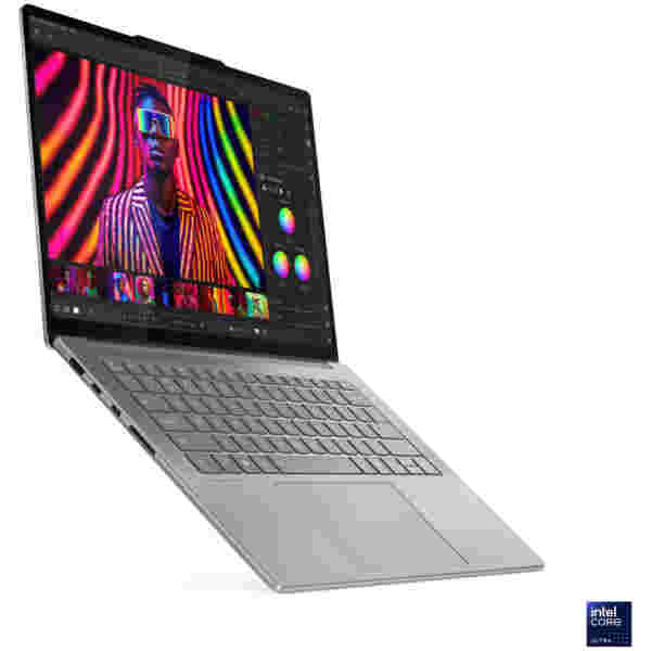 Prenosnik Lenovo 36,8 cm (14,5") Yoga Pro 7 3000x1876 OLED na dotik 500nit 120Hz Ultra 7-255H/32GB/SSD1TB/BL/ALU/Intel Arc 140T/Win11Home (83KF000ESC) - slika 4