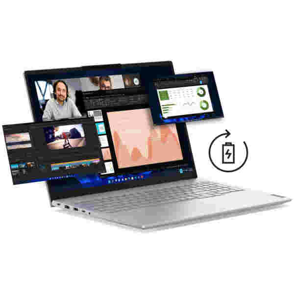 Prenosnik Lenovo 40,64 cm (16,0") ThinkBook 16 G8 1920x1200 IPS 300nit Ultra 5-225U/16GB/512GB/BL/FP/ALU-ABS/Intel Graphics/Win11Pro (21SK0076SC) - slika 3