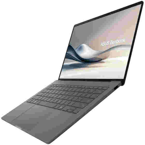 Prenosnik Asus 35,5 cm (14,0") Zenbook A14 1920x1200 OLED 600nit Snapdragon® X Elite/32GB/SSD1TB/BL/CER-ALU/Qualcomm Adreno GPU/Win11Pro (90NB16G2-M002P0) - slika 5