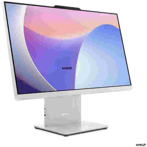 Računalnik AIO Lenovo 60,5 cm 23,8" 1920x1080 IdeaCentre 24 AMD R5-7535HS/16GB /1TB/AMD Radeon 660M HDMI /90W-89%/Win11Home Cloud Grey (F0HR001VSC) - slika 2