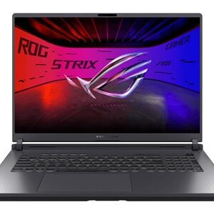 ASUS ROG Strix G815LM-S9014W Intel Core Ultra 9 275HX 18inch WQXGA 32GB DDR5 1TB PCIe SSD RTX 5060 8GB W11H Gray