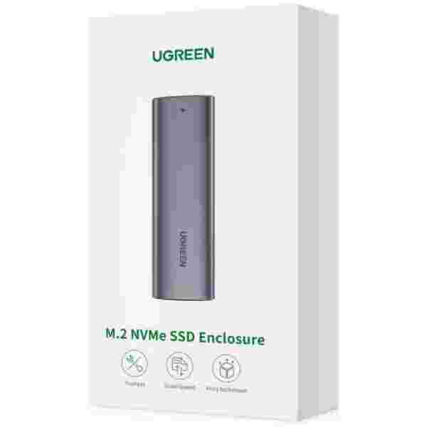 Ugreen M.2 NVMe SSD USB adapter B-Key & M+B Key - box - slika 4