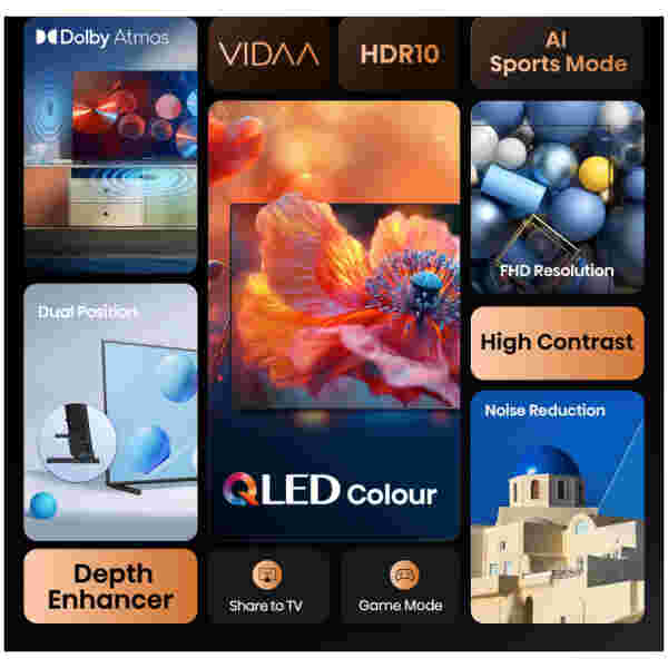 HISENSE QLED TV Smart 32A5Q - slika 3