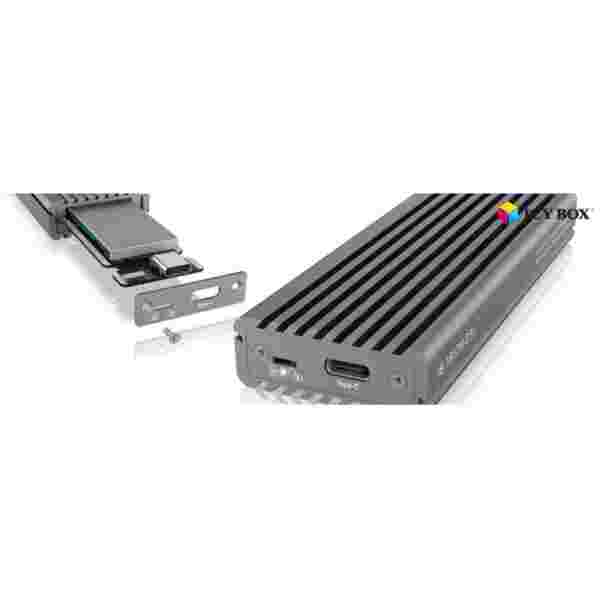 Icybox USB 3.1 ohišje za M.2 NVMe SSD