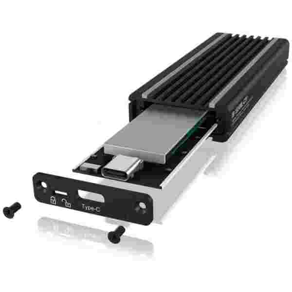 Icybox IB-1824ML-C31 USB-C & USB-A 3.1 ohišje za M.2 NVMe SSD - slika 3