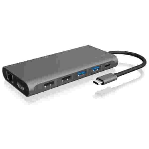 Icybox IB-DK4050-CPD priklopna postaja s Power Delivery 100W