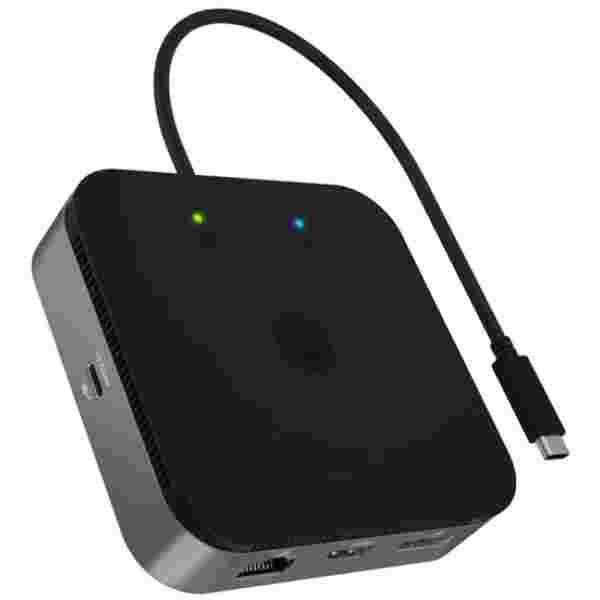 Icybox IB-DK408-C41 priključna postaja USB4 z dvojnim video izhodom 7v1