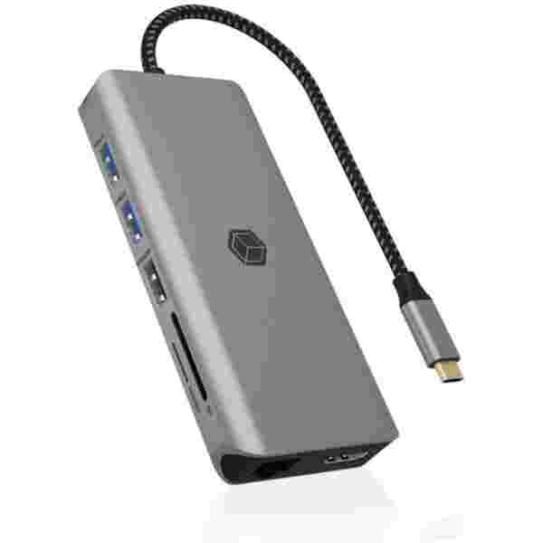 Icybox IB-DK4061-CPD 12v1 USB Type-C priklopna postaja za prenosnike s Power Delivery do 100W