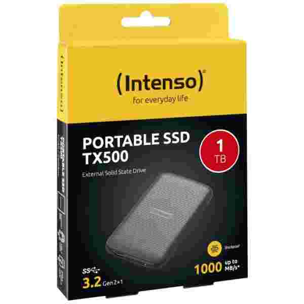 Intenso 1TB SSD TX500 1000MB/s USB 3.2 - slika 3