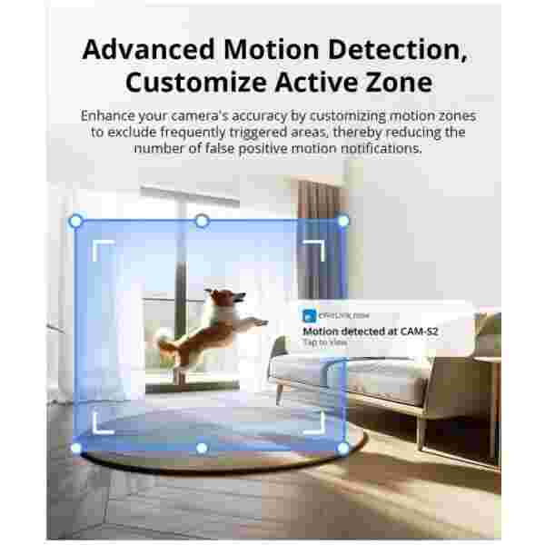 SONOFF notranja videonadzorna kamera CAM-S2, 1080P, Wi-Fi - slika 4