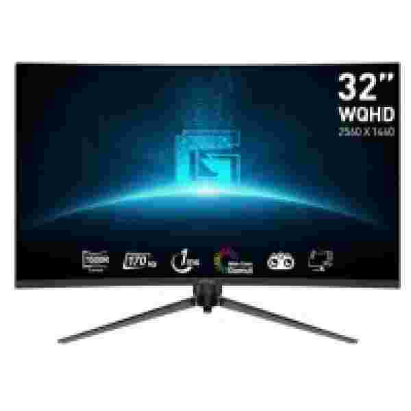 Zaslon MSI G32CQ5P / 31.5" / WQHD / 170Hz / 1ms (MPRT) / ukrivljen / črn - nastavljiv po višini - slika 2