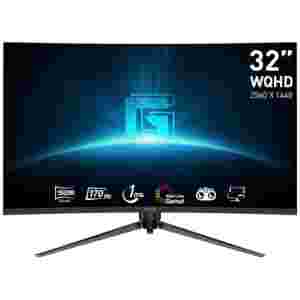 Zaslon MSI G32CQ5P / 31.5" / WQHD / 170Hz / 1ms (MPRT) / ukrivljen / črn - nastavljiv po višini