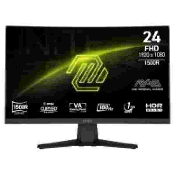 Zaslon MSI MAG 244C / 23.6" / FHD / VA / 180Hz / 1ms (MPRT) / ukrivljen / črn - slika 2