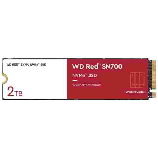 WD 2TB Red SN700 M.2 2280 PCI-e 3.0 NVMe 1.3 SSD disk