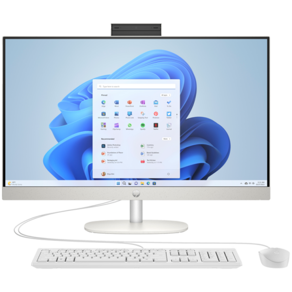 Računalnik HP All-in-One 27-cr0023nf / AMD Ryzen™ 5 / RAM 16 GB / SSD Disk