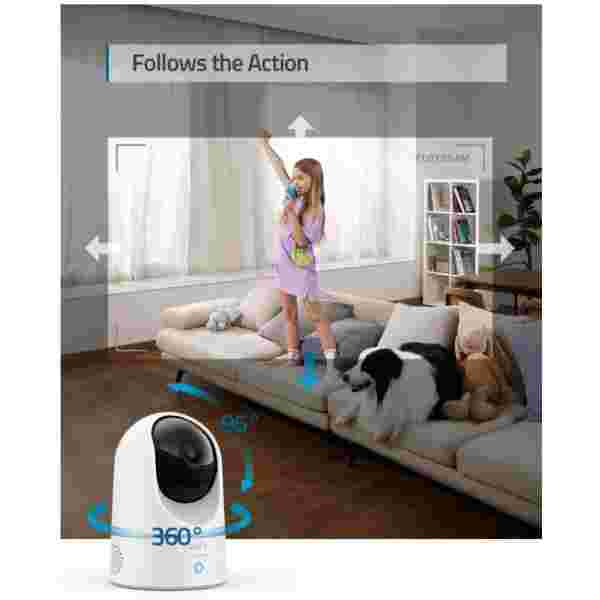 Anker Eufy security Pametna notranja kamera 2K 360° - slika 4