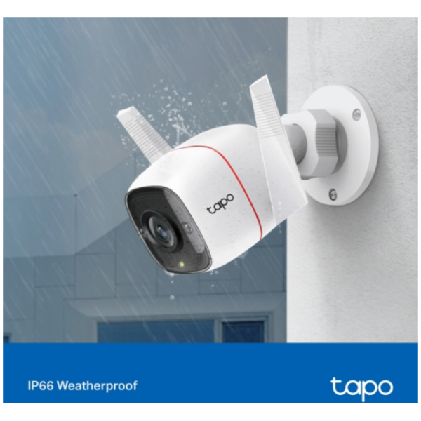 TP-link zunanja Wi-Fi varnostna kamera Tapo C310P2 V2 - set 2kom - slika 2