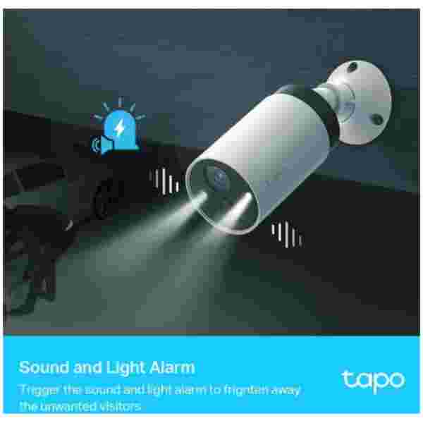 TP-LINK Tapo C420S2 2K QHD zunanja Wi-Fi varnostna kamera - set 2 kamer + Smart Hub - slika 4