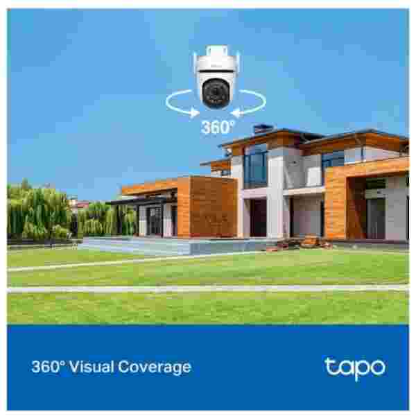 TP-LINK Tapo C520WS 2K QHD 360° Pan/Tilt zunanja Wi-Fi varnostna kamera - slika 2