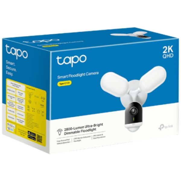 TP-LINK zunanja Wi-Fi reflektorska varnostna kamera Tapo C720 - slika 2