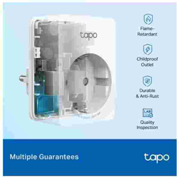 TP-LINK Tapo P110 Mini Smart Wi-Fi vtičnica - 4-pack - slika 3