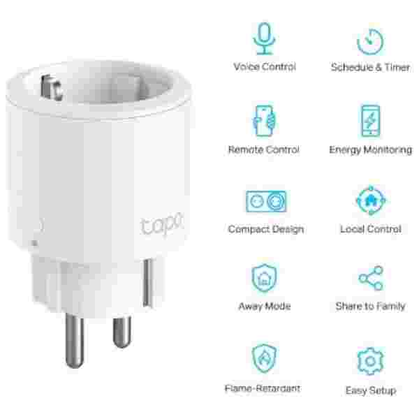 TP-LINK Tapo P115 Mini Smart Wi-Fi vtičnica - slika 5
