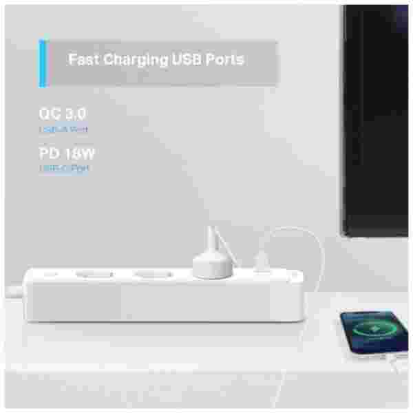 TP-LINK Tapo P300 Smart Wi-Fi vtičnice + USB Output - slika 5