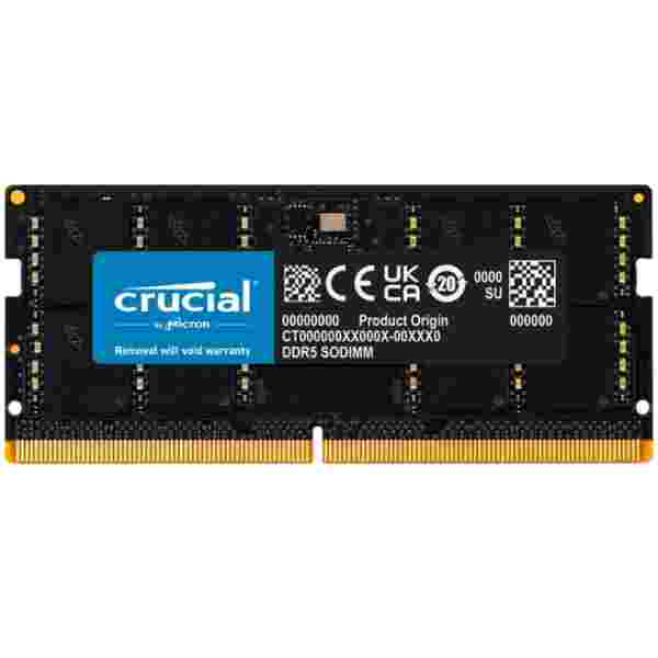Crucial 8GB DDR5-5600 SODIMM PC5-44800 CL46, 1.1V - slika 3